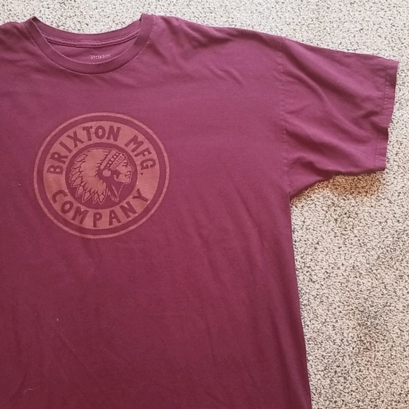 Brixton Other - Brixton | Maroon T-Shirt